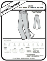 Men's Cascade Powder Snow Pants #148 Sewing Pattern (Pattern Only) gp148 - $6.00