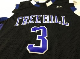 Lucas Scott 3 One Tree Hill Ravens Basketball Jersey Adult Costume Black... - $16.78