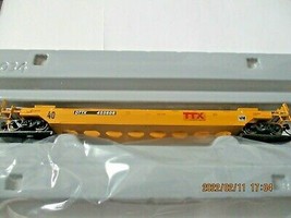 Walthers Proto Stock # 920-109131 TTX Gunderson Rebuilt AP 40' Well Car HO Scale image 1