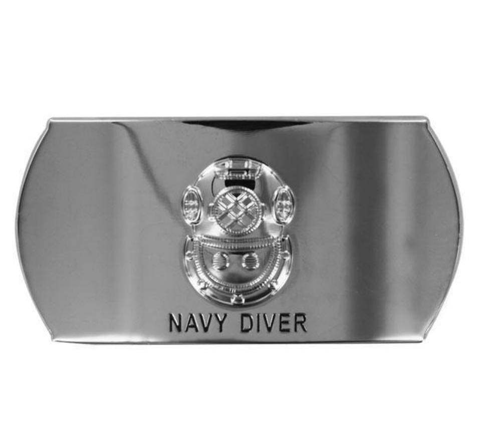 GENUINE NAVY ENLISTED SPECIALTY BELT BUCKLE NAVY DIVER ND Other
