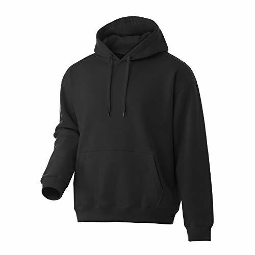 Rich Cotton Basic Hoodie Black, 4XL - Sweatshirts, Hoodies
