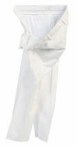 Boy's Slim Fit Belted Flat Front Slacks Waist Junior Kids White Dress Pants image 2