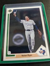1991 Upper Deck Baseball Pack Fresh Mint Nolan Ryan Texas Rangers - $14.99