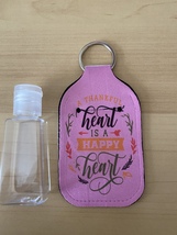 Hand Sanitizer Pouch/Keychain with Refillable Sanitizer Bottle - $7.00