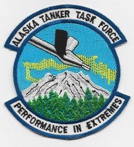 Usaf Alaska Tanker Task Force Performance In Extremes Patch In Stock Vintage - $15.83