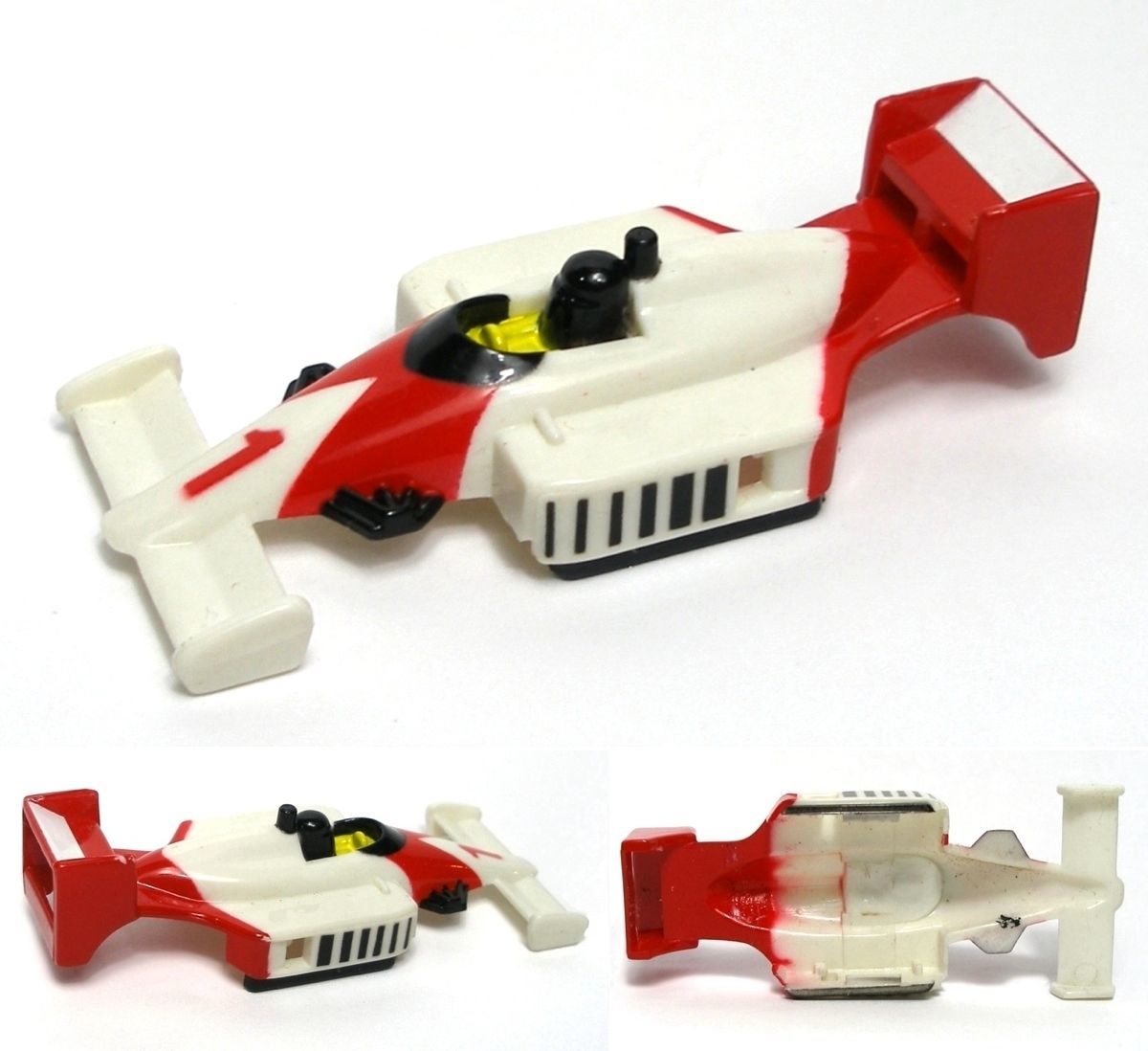 1970s Foreign HO RARE Red Michelin Indy F1 Slot Car NOS 