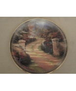 THOMAS KINKADE Collector Plate SPRING GATE  Teachers lead the way - $19.96