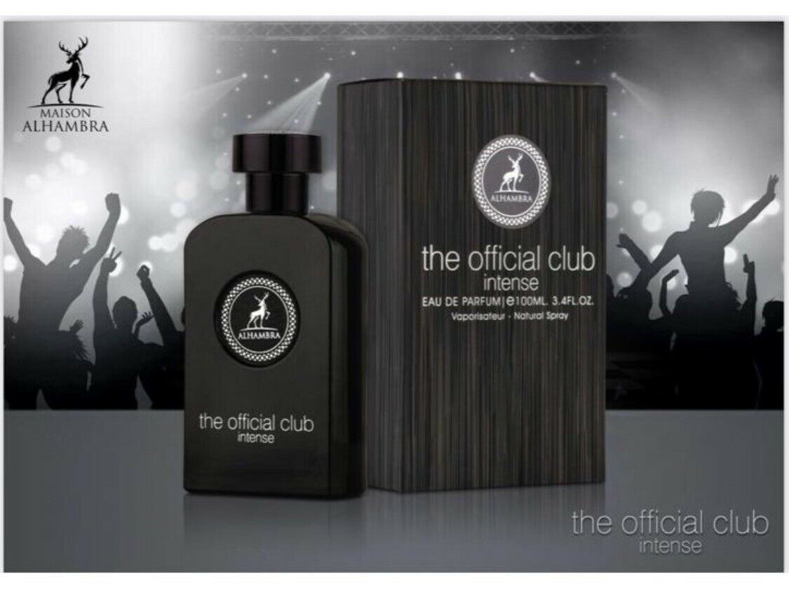 The Official Club Intense EDP Perfume By Maison Alhambra 100 ML:Rich Niche