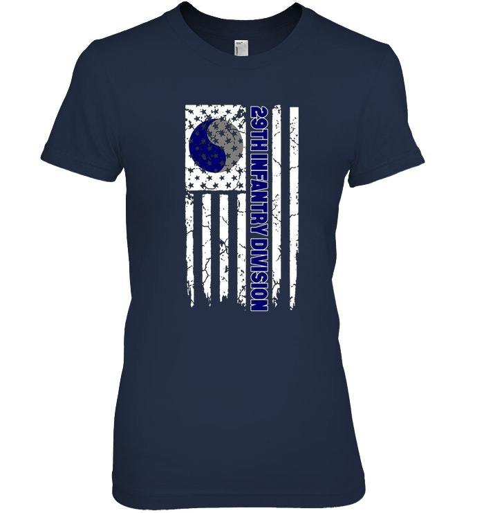 29th Infantry Division Tshirt Tops