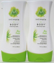 2 Bottles Fds 10 Oz Aloe Fresh Gentle pH Balanced Intimate & Body Cleansing Wash