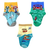 The Hero Pack - 3 pairs (Ages 3-7) from the Sock Panda - $12.00