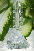 Vintage Czech Perfume Bottle~Dauber~Signed~3.5&quot;~Square Bottle~Perfect Co... - $257.39