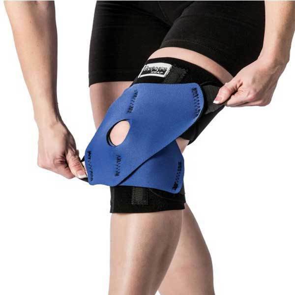 Performance Wrap Knee Brace w/Patented 4Way Tension System No Binding