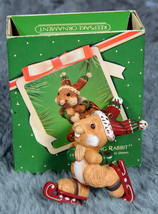 "Skating Rabbit" Keepsake Hallmark Ornament - $4.00