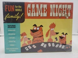 GAME NIGHT 11 GAME CARD and DICE GAME SET Chronicle Books NEW farkle lia... - $9.89