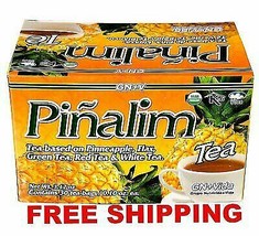 Natural Gn+Vida Pinalim Tea Te De Pina Perder Peso, Quemar Grasa Organico - $26.10