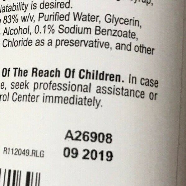 Humco SyrPalta Syrup Vehicle for Compounding Liquids, 16 oz EXP 09/19 Cough, Cold & Flu