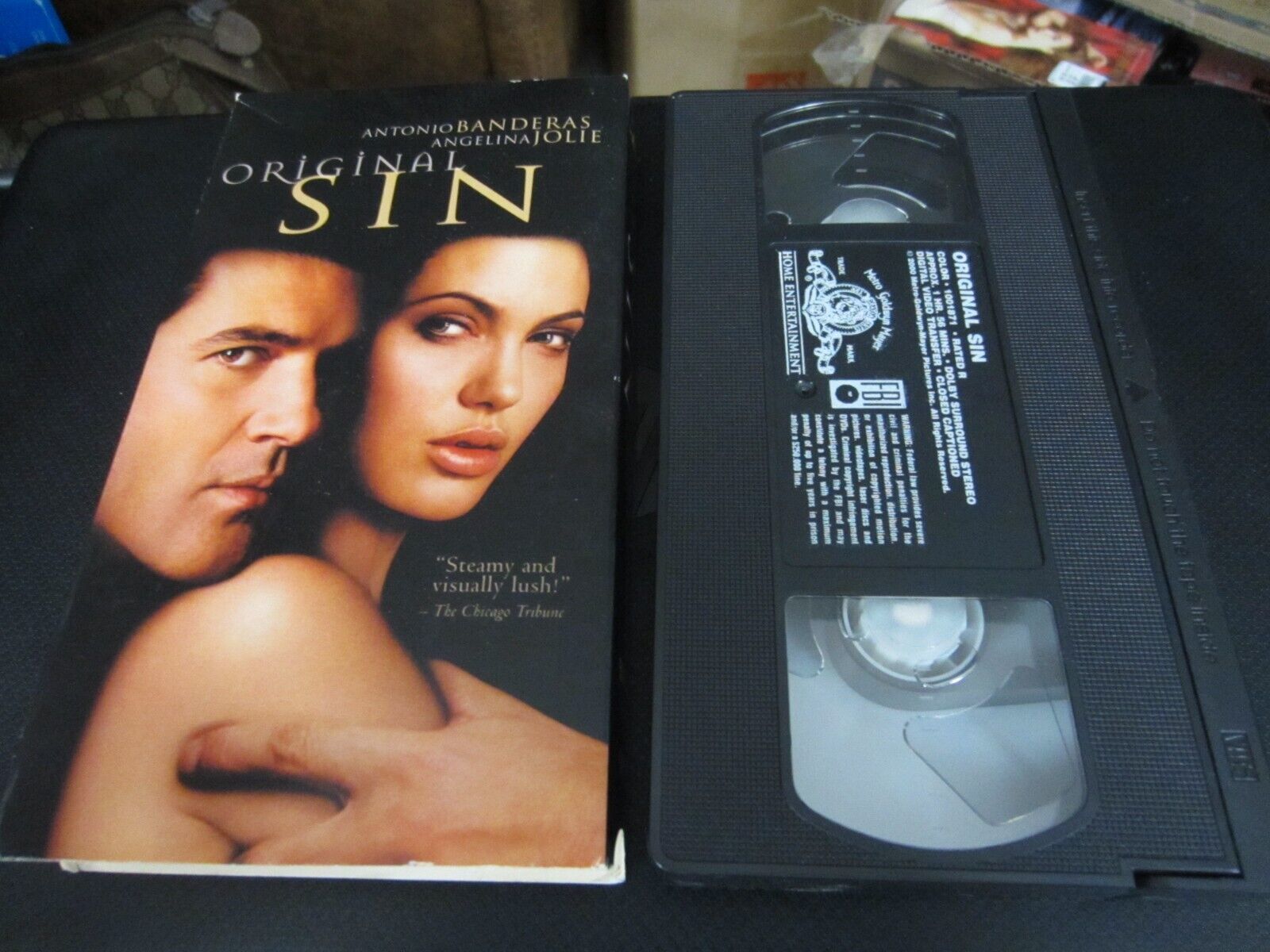 Original Sin (VHS, 2002, R-Rated Version) - VHS Tapes