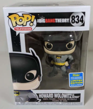 Funko Pop Howard Wolowitz as Batman Big Bang Theory #834 2019 Summer Convention image 1