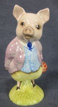 Royal Albert Beatrix Potter Pigling Bland Figurine BP-6 England 4 1/4" Pig  - $37.95