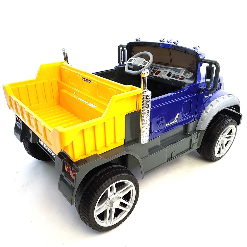 Mack Truck 2 Seat Kids Ride on Battery Powered Electric Car with RC ...