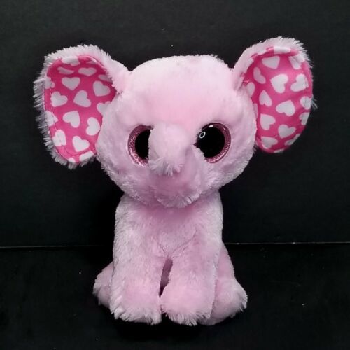 pink elephant beanie baby