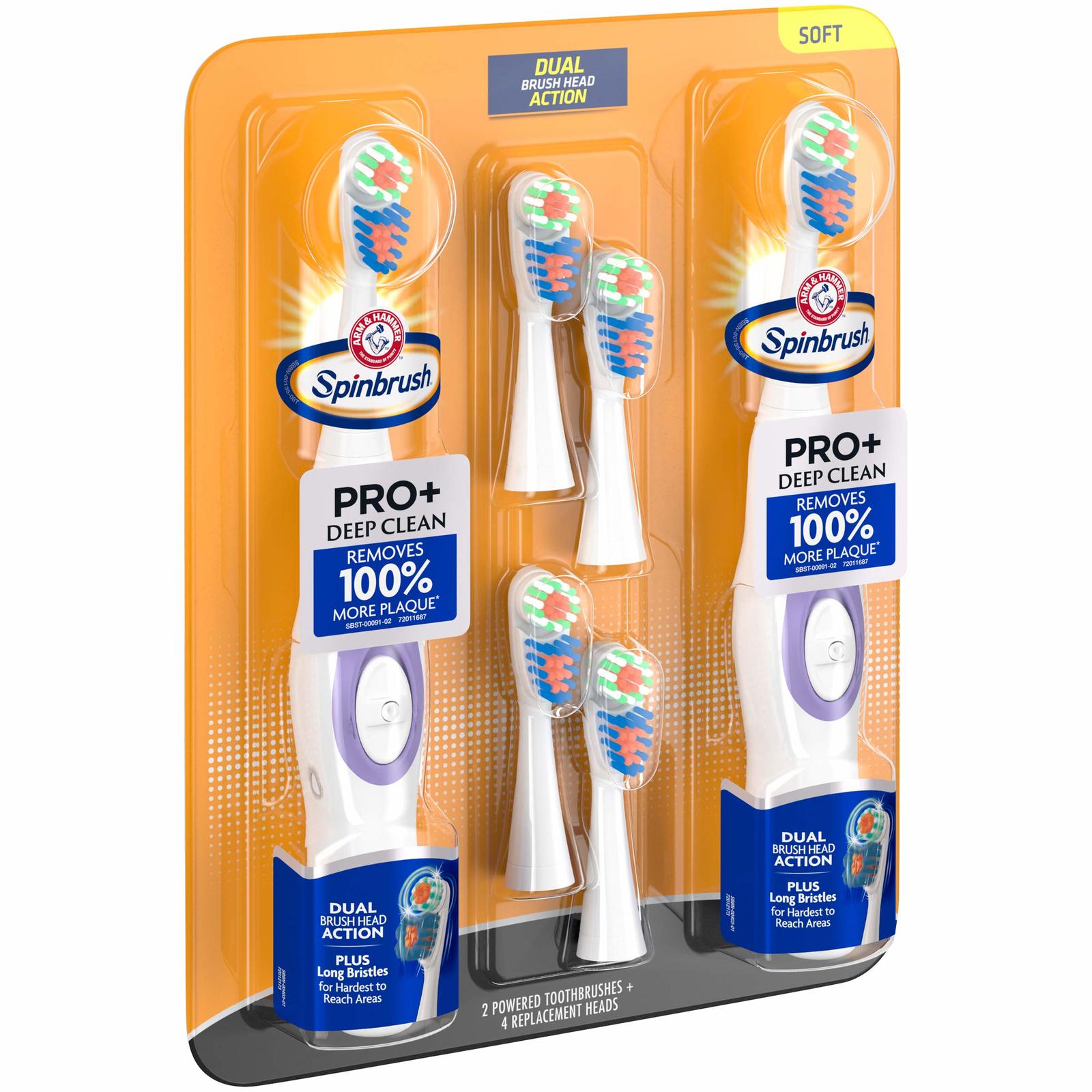 Arm & Hammer Spinbrush Truly Radiant Battery Powered Electric