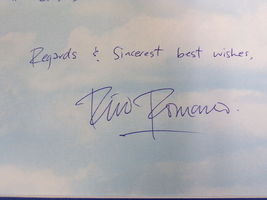 Rino Romano Signed Framed 16x20 Handwritten Letter & Photo Display Batman image 3
