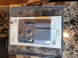 Locker Starter Kit with 10&quot; Mesh Shelf Black - U-Brands - $5.80