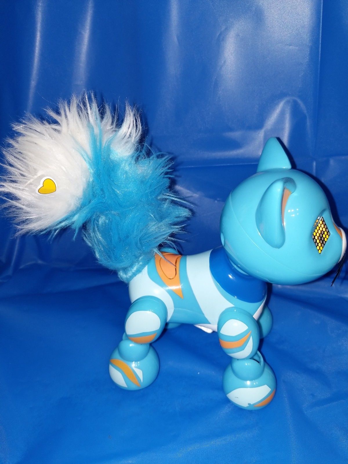 Blue Zoomer Meowzies Patches interactive Kitten with lights,sounds ...