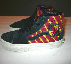 Vans X Harry Potter Kids 12.5 Shoes Sk8-Hi Gryffindor Toecaps Padded Waffle - $28.65