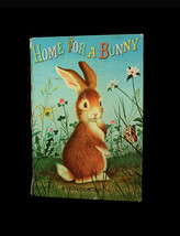 1956 Home for a Bunny by Margaret Wise Brown First Edition BIG Golden Bo... - $29.90