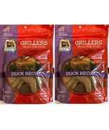 (Pack of 2) Country Chicken Grillers Treats For Dogs Duck Recipe 10 OZ Bag - $29.69