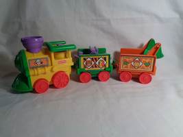 Fisher Price Little People 3 Car Replacement Safari Train Sounds & Music - $11.65