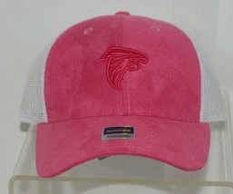 Reebok NFL Atlanta Falcons Pink White Summer Mesh Adjustable Hat image 1