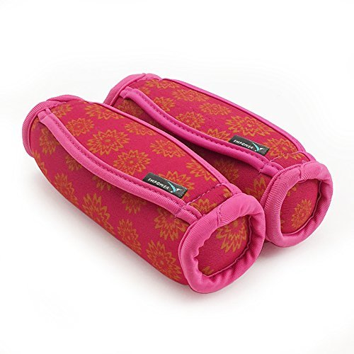 Empower 2lb Walking Weights with Hand Strap, Hand Weights, Running