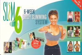 Beach Body Slim in 6 , 6 week body slimming system DVD Set with guides Beachbody - $19.99