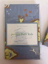 Set of 2 Pottery Barn Kids Map Print Percale Pillowcase NEW/Sealed - 100% Cotton - $32.70