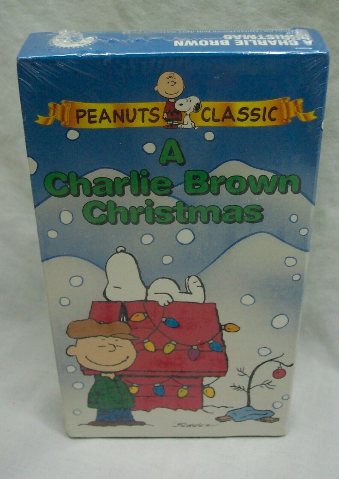 Peanuts Classic A CHARLIE BROWN CHRISTMAS VHS VIDEO MOVIE NEW Snoopy ...