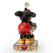 Disney Jim Shore Mickey Mouse and Minnie Mouse Kissing 6.25" High Collectible image 3