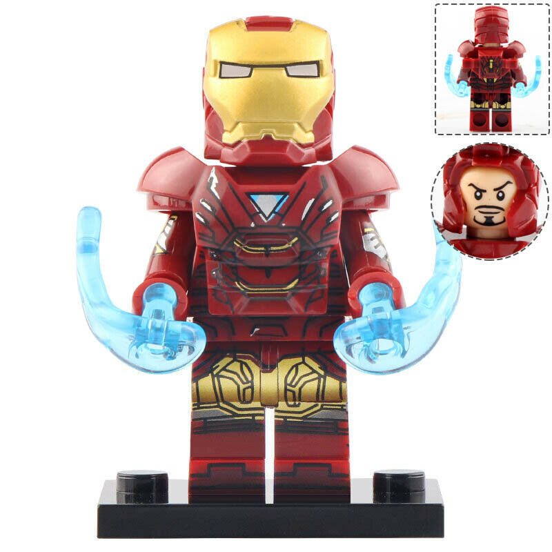 Tony Stark Iron Man Mark 7 The Avengers (2012) Marvel Minifigure Toy ...