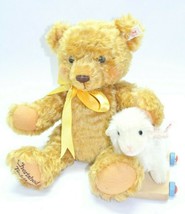 Steiff Chelsea Cherished Teddies Mohair Bear & Lamb 665912 Limited Edition - $94.99