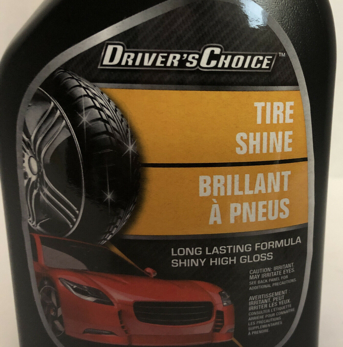 Tire Shine SprayLong Lasting Formula Shiny High Gloss By Drivers