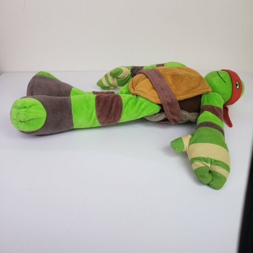 TMNT Raphael Plush Pillow Red Teenage Mutant Ninja Turtles Nickelodeon ...