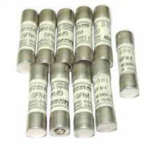 LOT OF 10 FERRAZ SHAWMUT GFN4 TIME-DELAY FUSES
