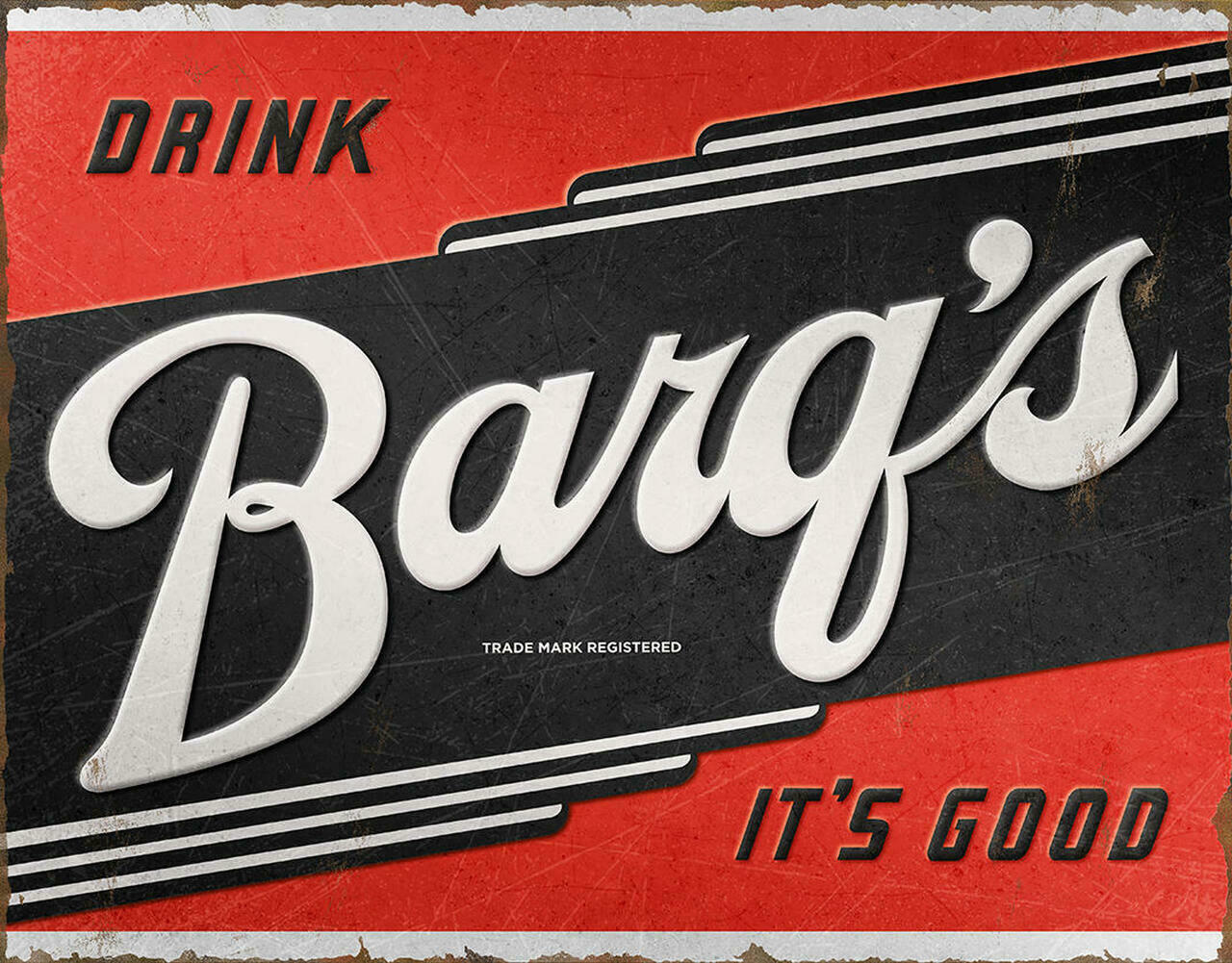 Barq's Root Beer Its Good Logo Soda Pop Kitchen USA Wall Décor Metal Tin Sign... - $21.99