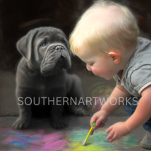  A Boy and his Dog, Wall Art, #4 OF 4 in this collection - $1.99