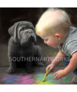  A Boy and his Dog, Wall Art, #4 OF 4 in this collection - $1.99