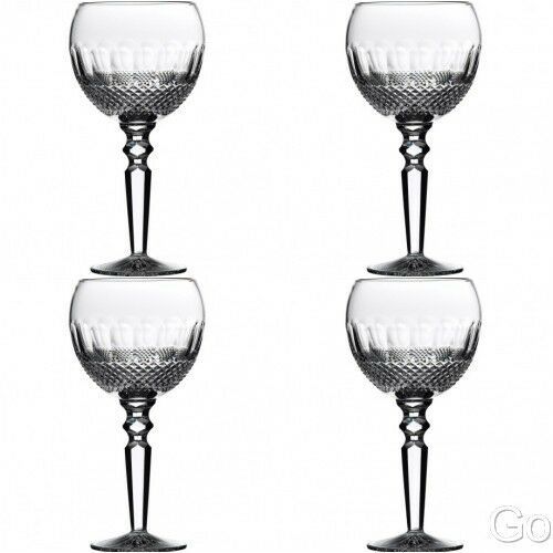 Waterford Crystal INNISFAIL Red Wine Glasses SET OF FOUR