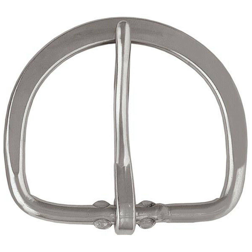 U3"X 8MM HILASON WESTERN HORSE TACK STAINLESS STEEL FLAT CINCH BUCKLE